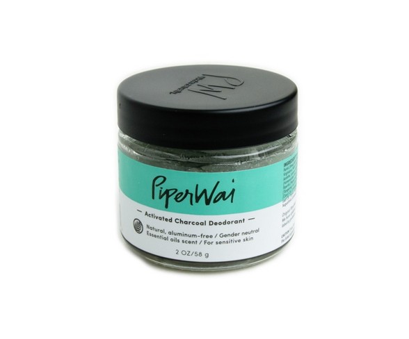 PiperWai Activated Charcoal Deodorant - 2oz