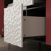 Lirago,47.24"D * 15.74"W * 31.49"H, Black & Red Sideboard Cabinet with 2 Drawers & Open Shelves, Modern Accent Cabinet - 4 of 4