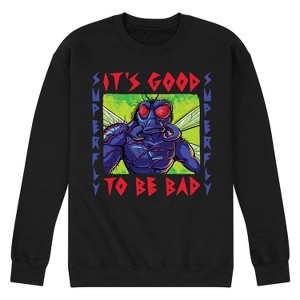 Men's - Teenage Mutant Ninja Turtles Mutant Mayhem - Superfly Good To Be Bad Graphic Fleece Sweatshirt - 1 of 4