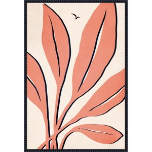 Amanti Art Ophelia Rose by Eins Kubistika Framed Canvas Wall Art - 1 of 4