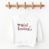 The Juniper Shop Mini Smiley Icons Unicorn Toddler Sweatshirt - 2 of 4