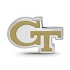 Black Bow Jewelry Sterling Silver Georgia Tech Yellow Jackets NCAA Bead Charm - 3 of 4