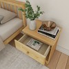 Plank+Beam Solid Wood Nightstand with 1 Drawer for Bedroom - 4 of 4