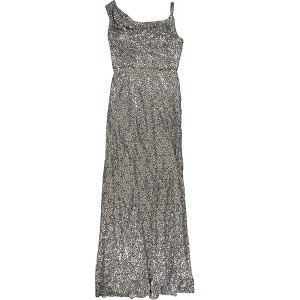 Alex Evenings Womens Draped Gown Dress - 1 of 2