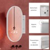 NicBex Recessed Medicine Cabinet with Mirror,Bathroom Wall Cabinet with Adjustable Shelves,Wall Mounted Cabinet for Bathroom,Bedroom - 4 of 4