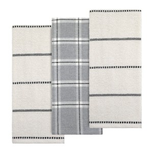 Izod Oxford 3-Piece Kitchen Towel Set - 1 of 3