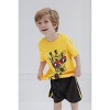 Funstuff Dinosaur Animal Video Game Astronaut Truck Athletic T-Shirt & Mesh Shorts Outfit Toddler to Little Kid - 4 of 4