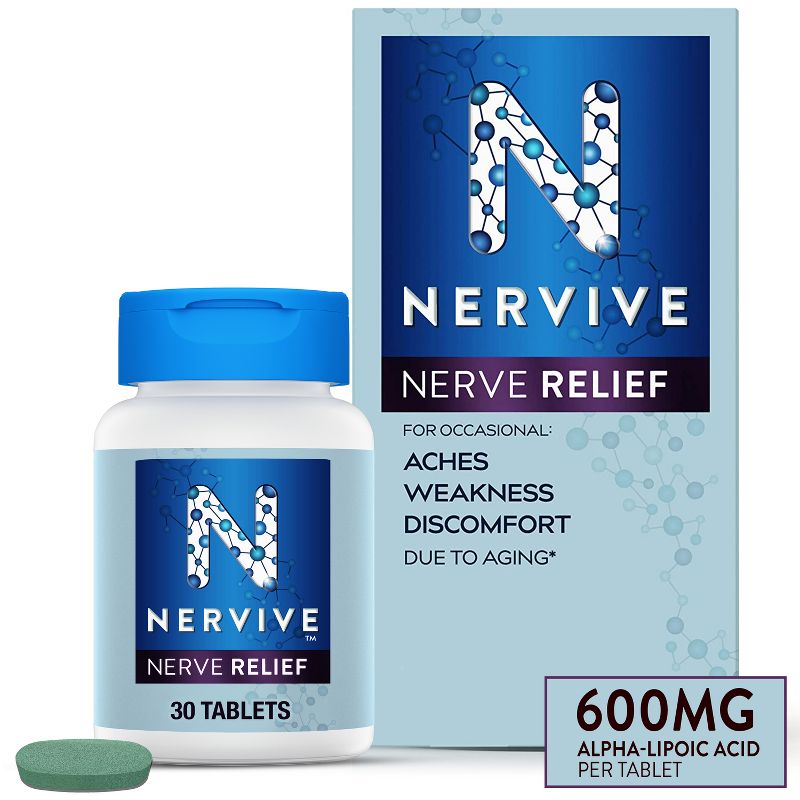 Nervive Nerve Relief Tablets - 30ct, 1 of 18