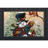 Briarwood Lane Winter Doormat 30x18 Indoor Outdoor Winter Friends Snowman For Winter Doormat - 2 of 3