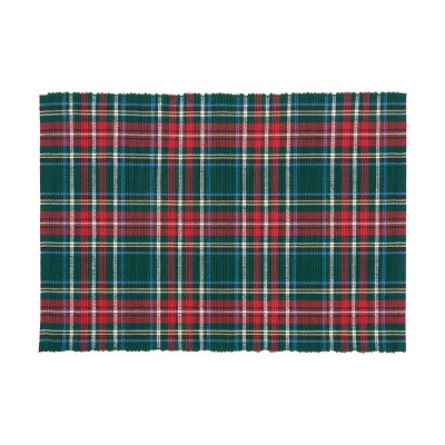 C&F Home Weston Plaid Placemat Set 6