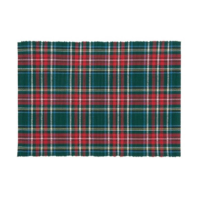 C&F Home Weston Plaid Placemat Set 6