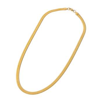 Ethic Goods Necklace: Herringbone Chain | GOLD PLATED