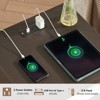 AMERLIFE Farmhouse Nightstand with Charging Station - 4 of 4