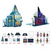 PICASSO-TILES 57 Piece Magnetic Tiles, Haunted House Theme Building Blocks, Educational Toy for Kids - 3 of 4