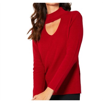 Women's Keyhole Ribbed Top - Angel Apparel