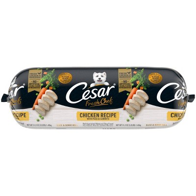 Cesar Fresh Chef Chicken, Carrot, Pea and Vegetable Flavor Adult Refrigerated Wet Dog Food - 3.2bs