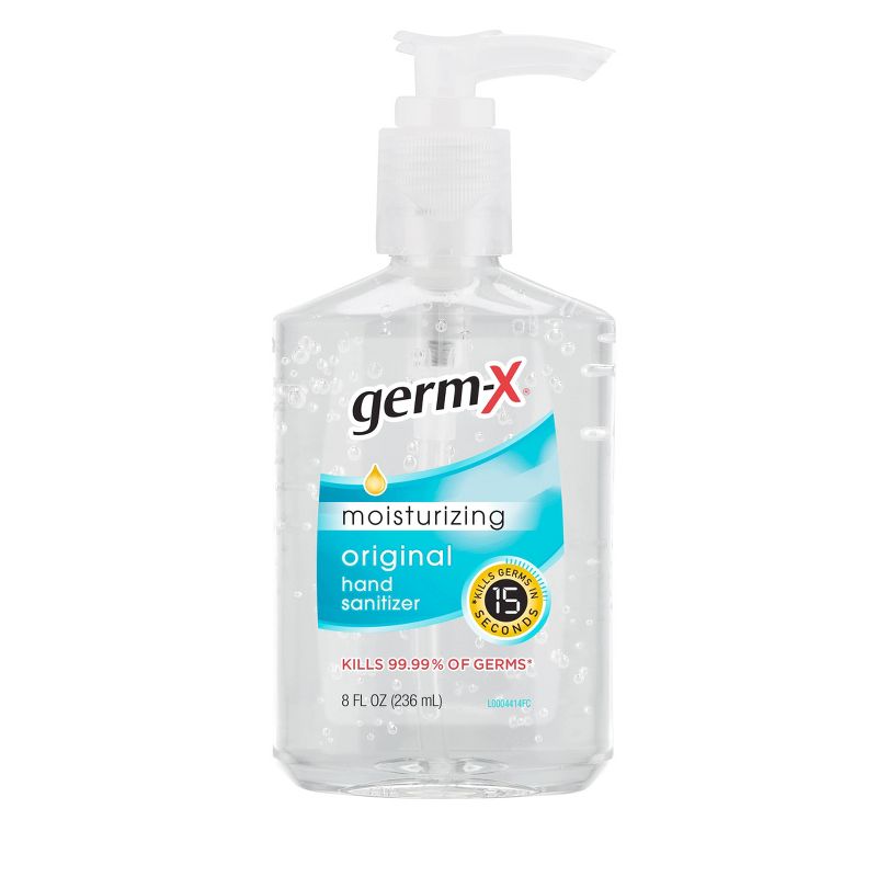 Germ-X Fresh Hand Sanitizer with Pump - 8 fl oz, 1 of 4