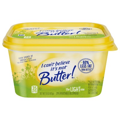 I Can't Believe It's Not Butter! Light Buttery Spread - 15oz
