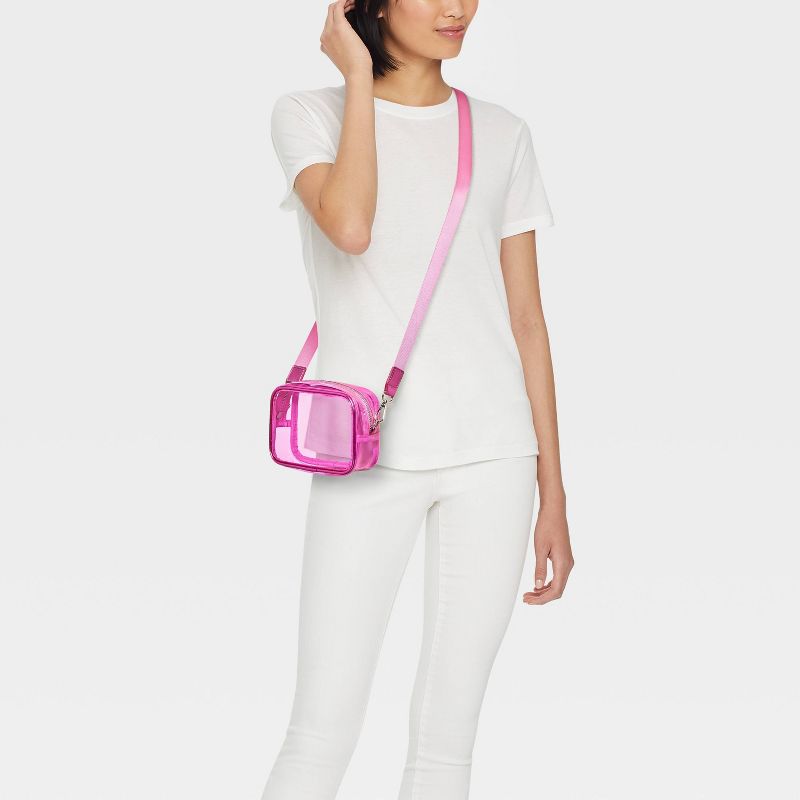 Clear Jelly Dome Crossbody Bag - Wild Fable™, 3 of 7