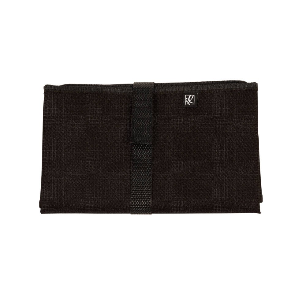 Photos - Changing Table J.L. Childress Full Body Changing Pad Black Crosshatch