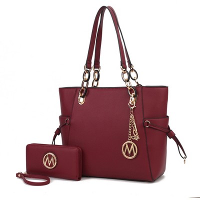 MKF Collection Yale Women's Tote Bag with Wallet Handbag Purse by Mia K.