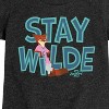 Girls' - Zootopia - Nick The Fox Stay Wilde Fitted Short Sleeve Graphic T-Shirt - 2 of 4