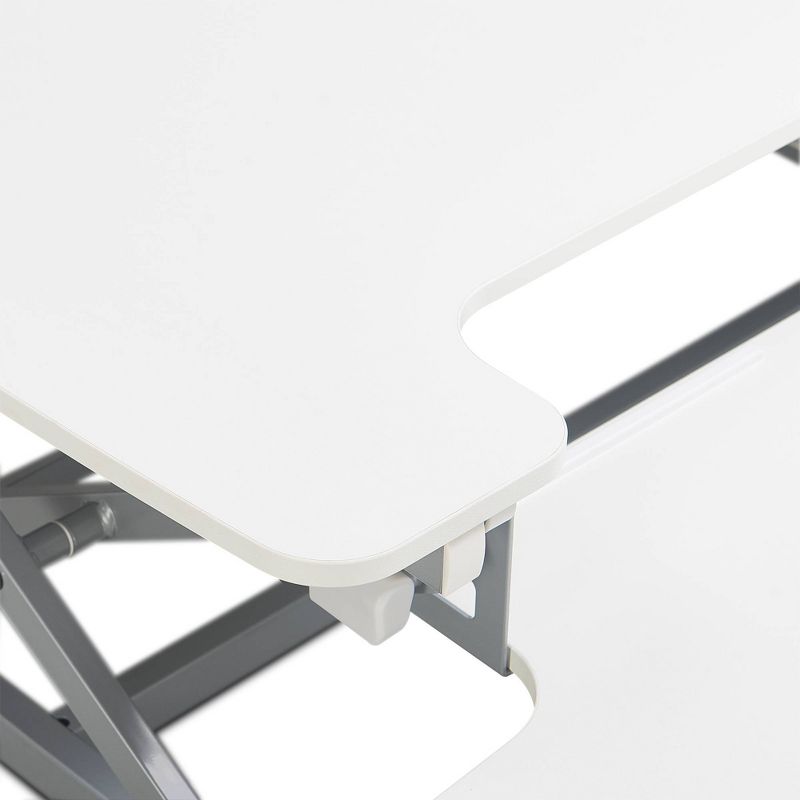 Large Ergo Height Adjustable Standing Desk Converter - True Seating, 2 of 9