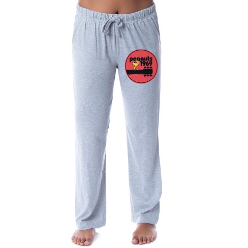 NEW Women's Pajama Lounge Sleep Pants XS S M L XL XXL Snoopy Peanuts Woodstock