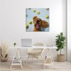 Stupell Industries Happy Smiling Pet Dog with Yellow Tennis Balls - 2 of 4