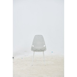 NicBex Set of 4 Dining Chair Modern Plastic Seat Back Dining Room Furniture Side Chair - 1 of 4