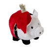 Santa Claus Christmas Plush Piggy Bank for Kids, Stuffed Animal Coin Bank - 3 of 4