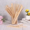 Unique Bargains Unfinished Long Square Polished Hardwood Craft DIY Dowel Rods 20 Pcs - 3 of 4
