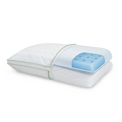 SensorPEDIC Dual Comfort Supreme Gusseted Reversible Bed Pillow