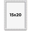 PosterPalooza | Modern Shadow Box 1.5" Depth White Picture Frame - UV Acrylic, Backing, Hanging Hardware - 2 of 4