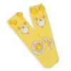 Care Bears Socks Women's Funshine Bear Pom-Pom Mid Calf Crew Socks 1 Pair, Size 9-11 Yellow - 2 of 4