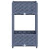 vidaXL Raised Bed 15.7"x15.7"x28" Polypropylene - 3 of 4