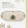 Spode Christmas Tree Rectangular Scalloped Tray - 11 Inch, - 3 of 4