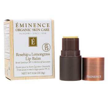 Eminence Rosehip Lemongrass Lip Balm SPF 15 0.14 oz