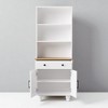 Kitchen Pantry Cabinet with Drawer and Adjustable Shelves, Storage Cabinet with Wood Legs, 5-Tier Freestanding Cupboard for Kitchen or Dining Room - 3 of 4