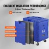 VEVOR Insulated Food Pan Carrier, 82 Qt Hot Box for Catering, LLDPE Food Box Carrier with One-Piece Buckle, Front Loading Food Warmer, Blue - 4 of 4