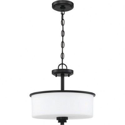 Craftmade Lighting Bolden 2 - Light Semi-Flush Mount in  Flat Black