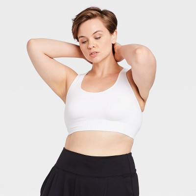 target plus size sports bra