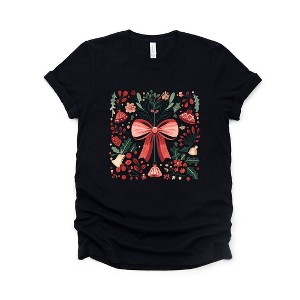 Simply Sage Market Women's Coquette Holly Collage Short Sleeve Graphic Tee - 1 of 4