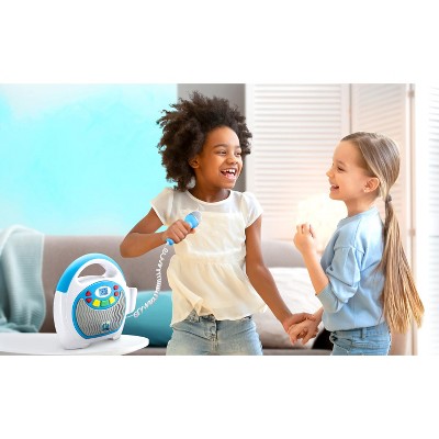 Kids Bluetooth Karaoke Player with Wired Microphone and 24 Songs