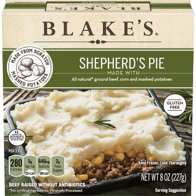 Blake's Gluten Free Frozen All Natural Shepherds Pie - 8oz