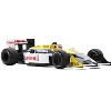 Williams FW11B #6 Nelson Piquet "Williams-Honda" Winner F1 "Italian GP" (1987) with Display Case 1/18 Model Car by Spark - 4 of 4