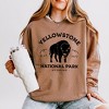 Simply Sage Market Women's Lightweight Garment Dyed Graphic Sweatshirt Yellowstone National Park - 2 of 4