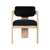 Meridian Furniture,Sacha Velvet Dining Chair, Set of 2 - 3 of 4