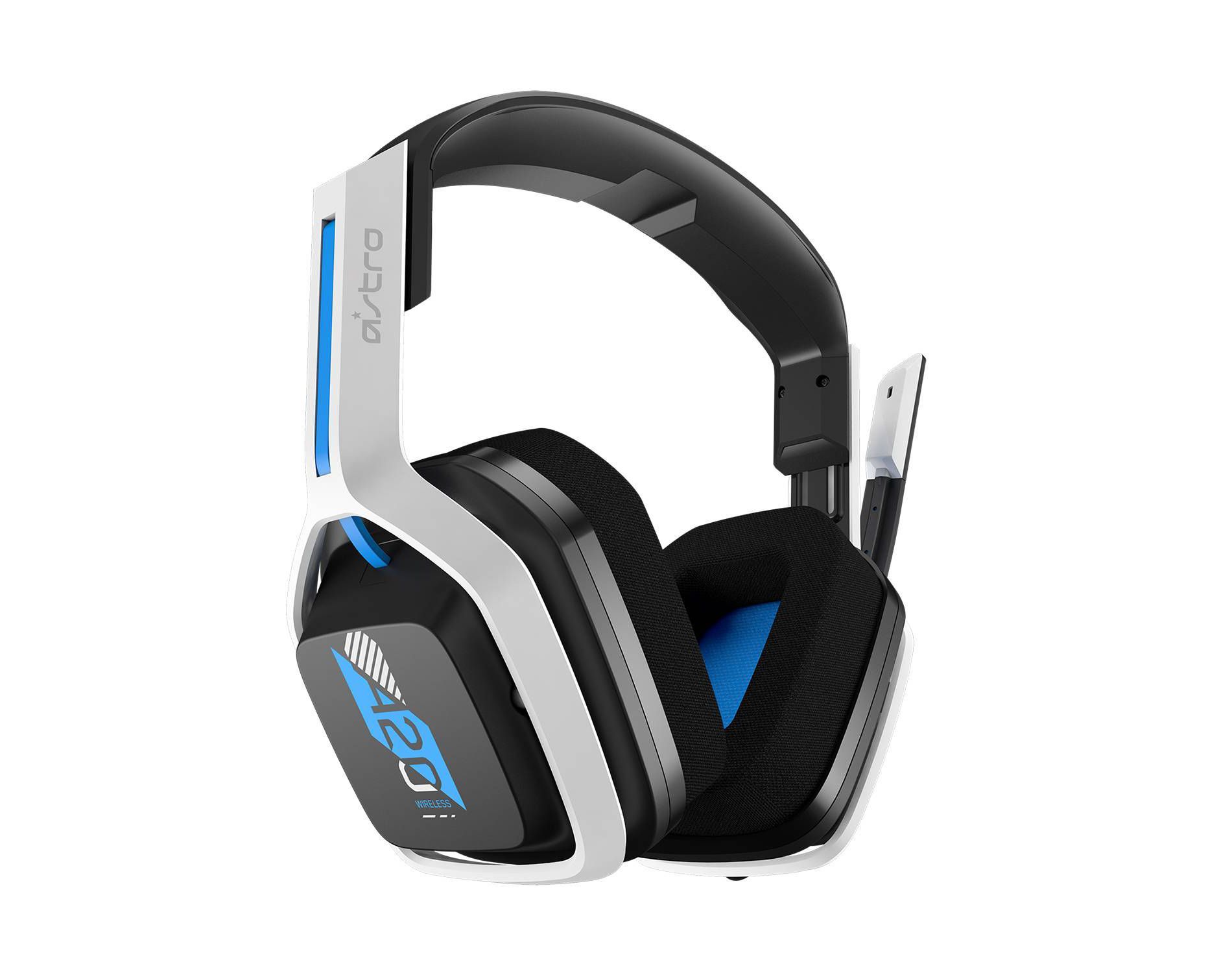 Astro A20 Bluetooth Wireless Gaming Headset for PlayStation 4/5: Adjustable Headband & Leatherette Ear Cushion