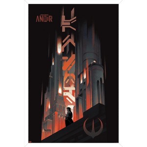 Trends International Star Wars Andor: Season 2 - Skyline Framed Wall Poster Prints - 1 of 4